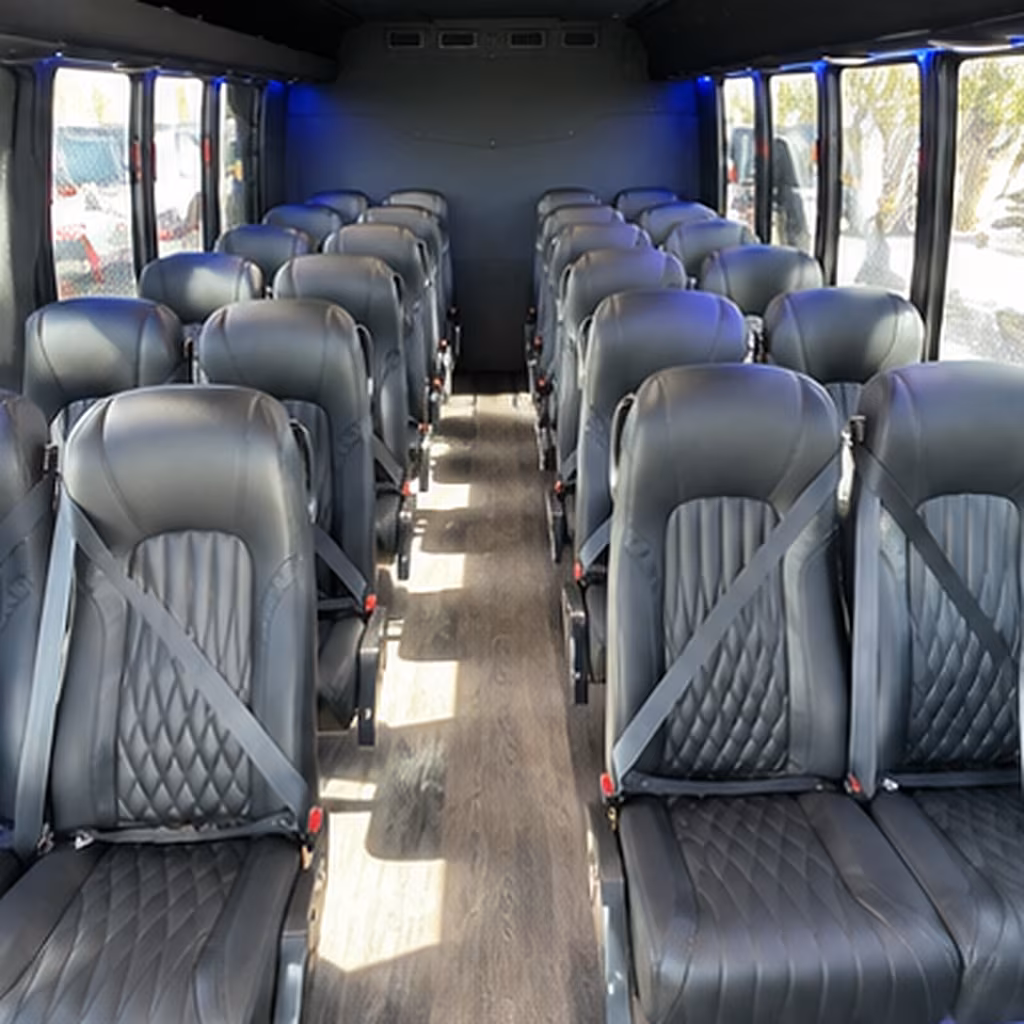 palm coast sporting event transportation onboard seating