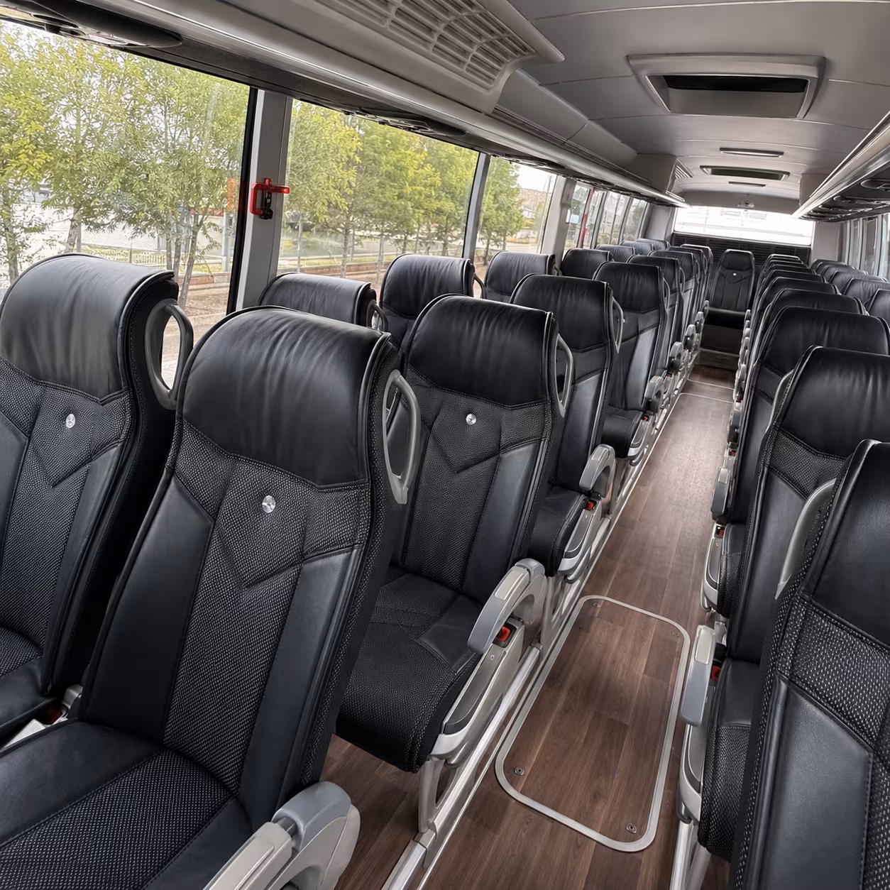 palm coast wine tour brewery transportation onboard seating